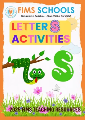 Letter S Worksheets