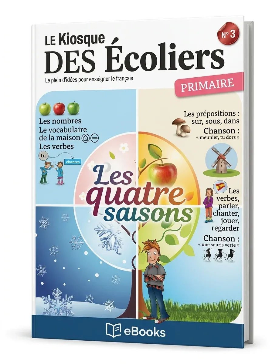 3 Le kiosque des écoliers Les 4 saisons