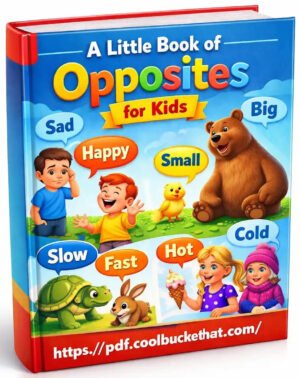 A Little Book of Opposites for Kids