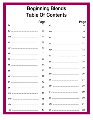 Beginning Blends
