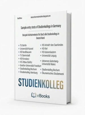 Beispiel Aufnahmetests
