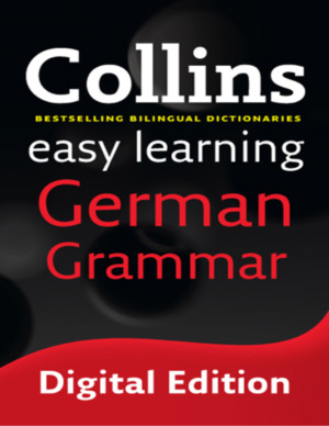 Collins Easy Learning German Grammar Book | Free PDF Download