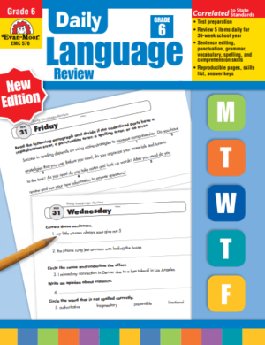 Daily Language Review Level 6 | Free PDF Download