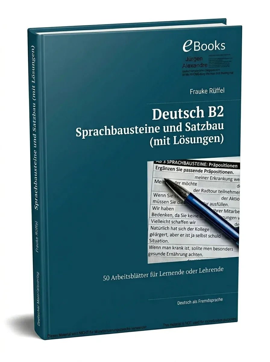 Deutsch B2 – Sprachbausteine und Satzbau