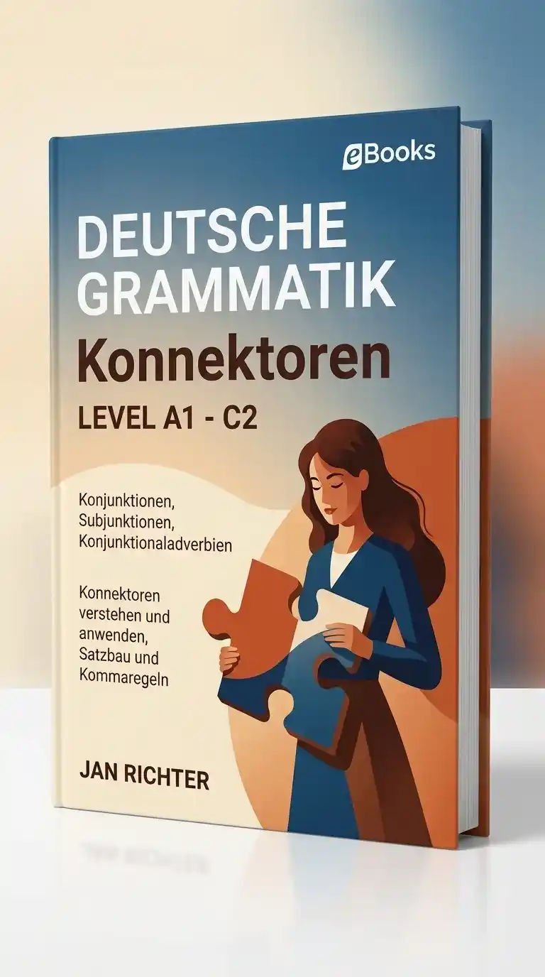 Deutsche Konnektoren von A1 bis C2 – 25 Themen für den täglichen Gebrauch