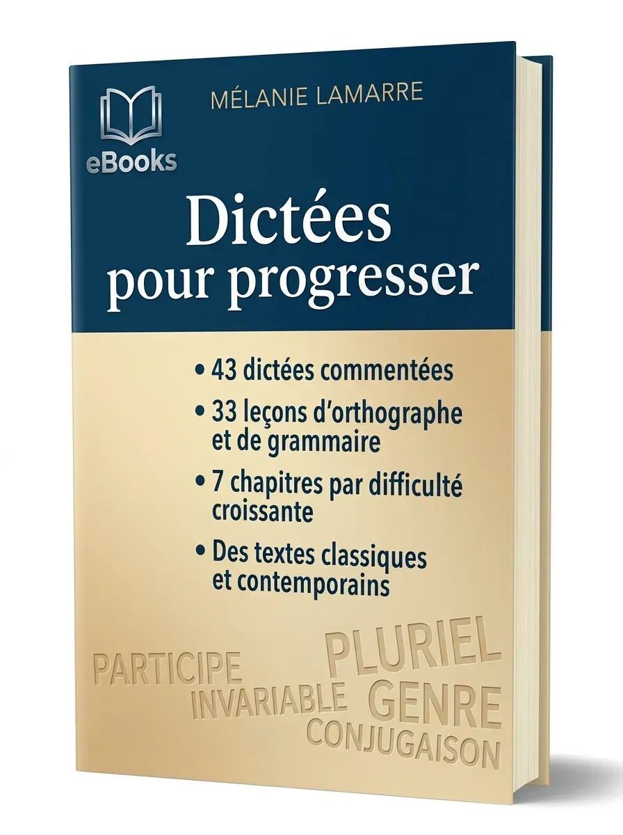 Dictées pour progresser 43 dictées commentées