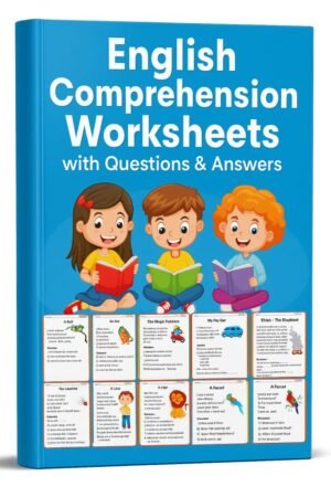 English Comprehension worksheets with Questions