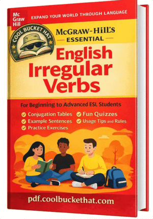 Essential English irregular verbs