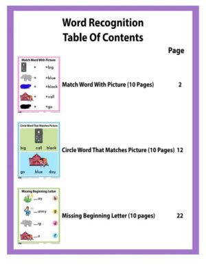 Word Recognition