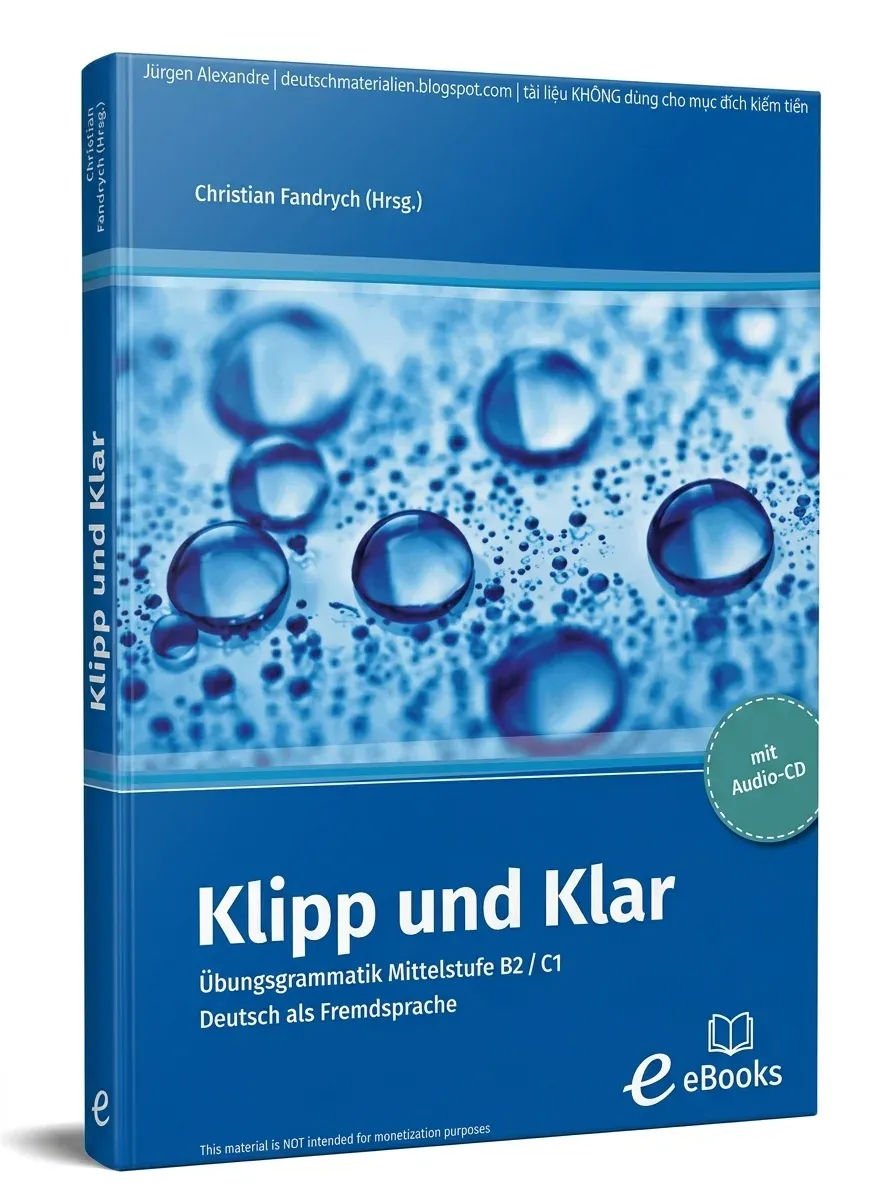 Klipp Und Klar B2 C1 Ubungsgrammatik Mittelstufe