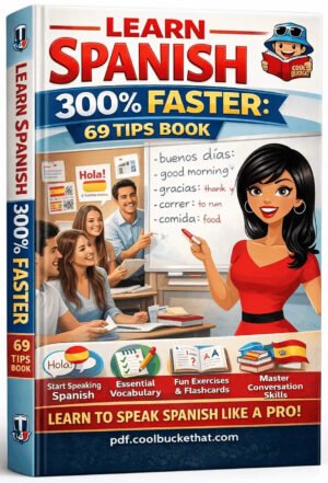 Learn Spanish 300 Faster 69 Tips Book