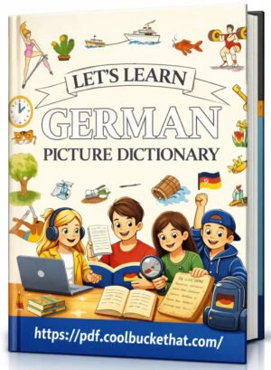 Lets Learn German Picture Dictionary Book