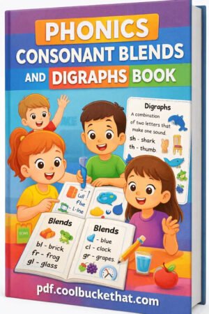 Consonant Blends Poster