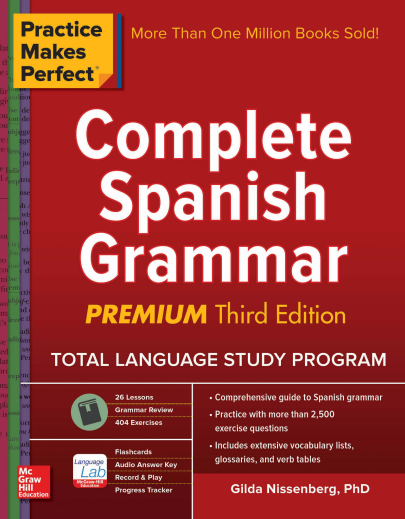Practice Makes Perfect Complete Spanish Grammar Book| Free PDF Download