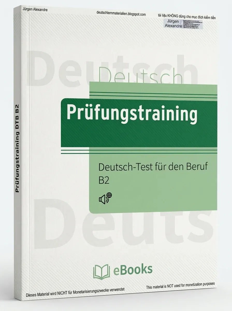 Prüfungstraining Deutsch Test für den Beruf B2 – 2022