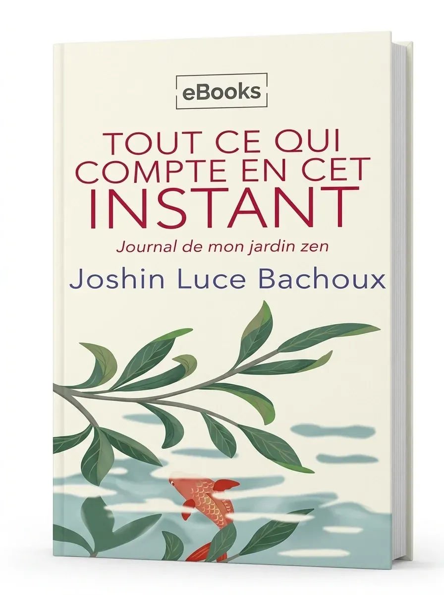 Tout ce qui compte en cet instant Journal de mon jardin zen