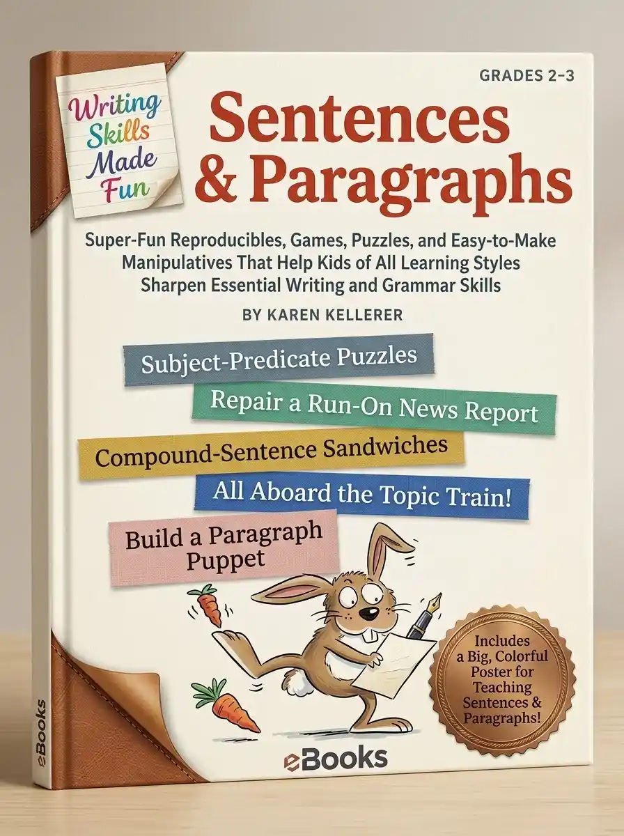 Writing Skills Made Fun – Sentences and Paragraphs Grade 2 3